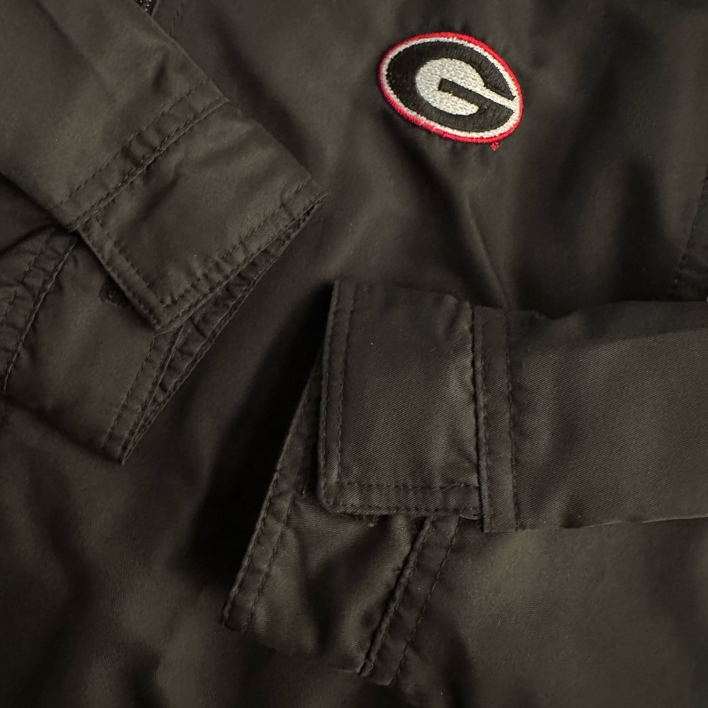 NORTH END 🏈 Women’s Black & Red Full Zip
‘UGA BULLDOGS’ Lined Jacket - Size M - Picture 6 of 14